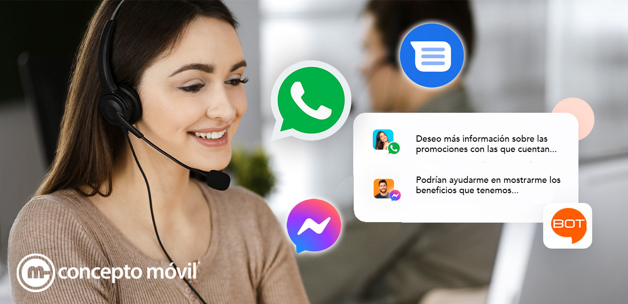 Comunicación móvil con WhatsApp, chatbots y chat RCS para una experiencia del cliente eficiente y ágil